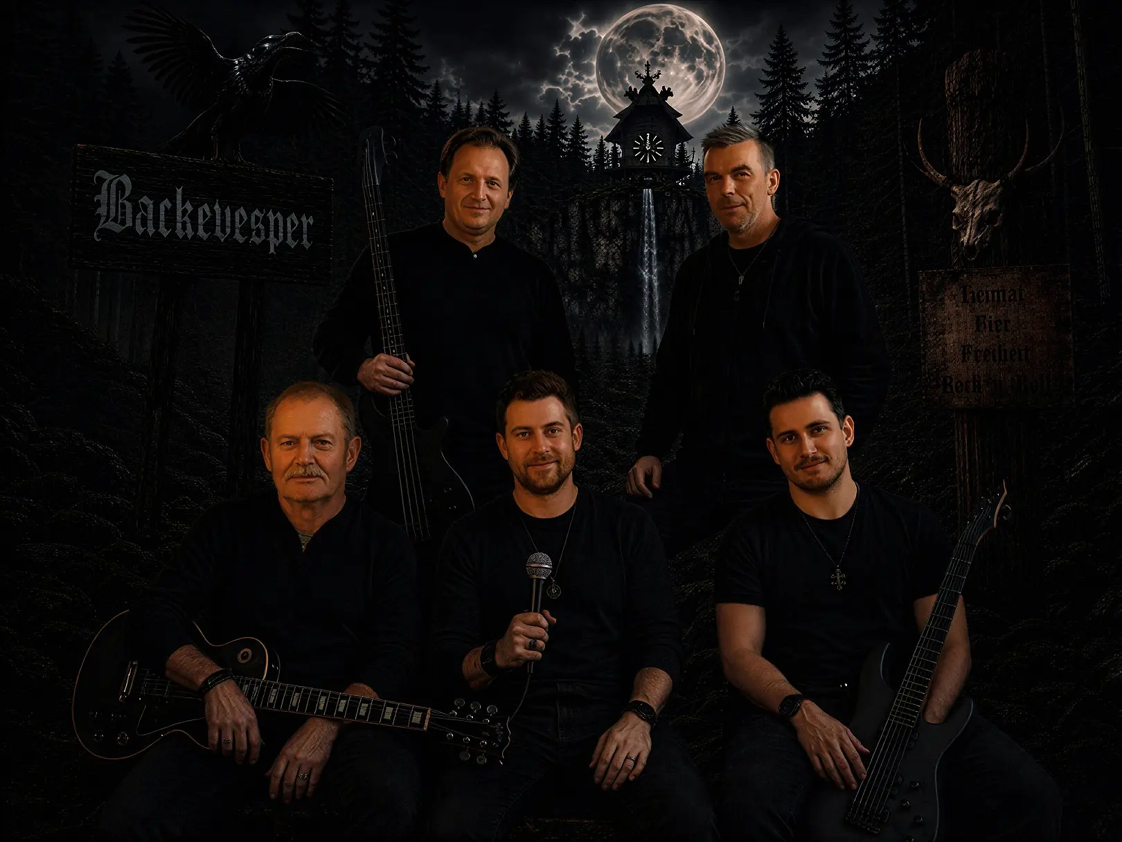 BACKEVESPER Bandfoto